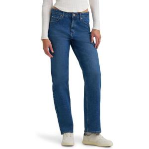 Lee Womens Rider Straight Jean(Blue-tiful)