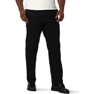 Lee Mens Big & Tall Extreme Motion Canvas Cargo Pant(Black)
