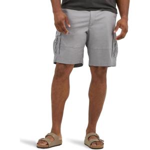 Lee Mens Big & Tall Extreme Motion Carolina Cargo Short(Hd Lee Gray Ripstop)