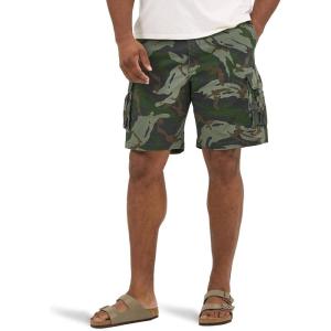 Lee Mens Big & Tall Extreme Motion Carolina Cargo Short(Olive Macon Camo Ripstop)