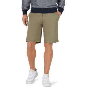 Lee Men’s Big & Tall Extreme Motion Flat Front Short(Mercantile Green)