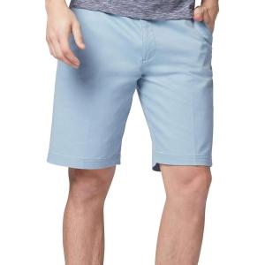 Lee Men’s Big & Tall Extreme Motion Flat Front Short(Soft Blue)