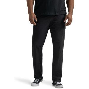 Lee Mens Big & Tall Extreme Motion Twill Cargo Pant(Black)
