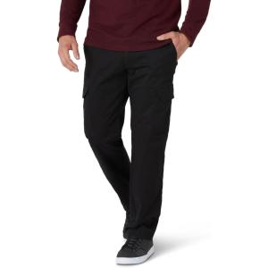 Lee Mens Big & Tall Extreme Motion Twill Cargo Pant(Buddy Black)