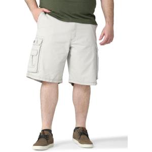 Lee Men’s Big & Tall New Belted Wyoming Cargo Short(Cadet Light Gray)