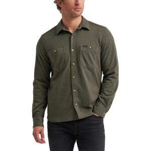 Lee Mens Legendary Brushed Knit Shirt(Olive Dust)