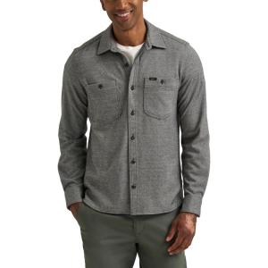 Lee Mens Legendary Brushed Knit Shirt(Union-all Black)