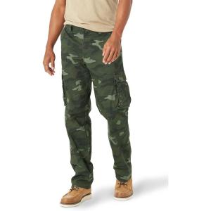 Lee Men’s Wyoming Relaxed Fit Cargo Pant(Green Camo)