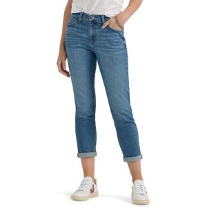 Lee Womens Legendary Mid Rise ’90s Taper Jean(Lesson Learned)
