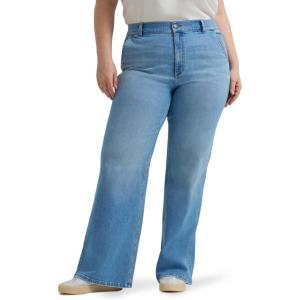 Lee Womens Plus Size Legendary A-line Jean(Light Theory)