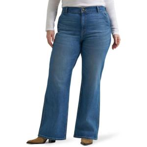 Lee Womens Plus Size Legendary A-line Jean(Winter Dew)