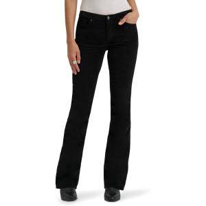 Lee Womens Plus Size Legendary Mid Rise Bootcut Jean(Unionall Black Cord)