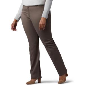 Lee Womens Plus Size Relaxed Fit All Day Straight Leg Pant(Deep Breen)