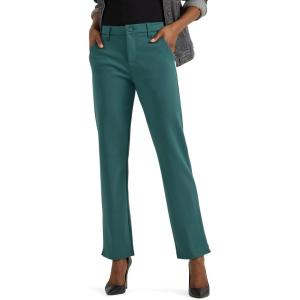 Lee Womens Ultra Lux Comfort Any Wear Side Vent Ankle Pant(Algae)