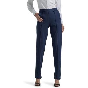 Lee Womens Ultra Lux Comfort Any Wear Straight Leg Pant(Emperor Navy)