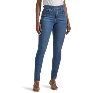 Lee Womens Ultra Lux Comfort with Flex Motion Skinny Leg Jean with Ever Fit(Blue Format)