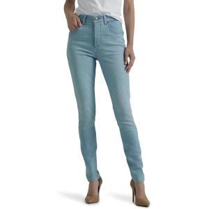 Lee Womens Ultra Lux Comfort with Flex Motion Skinny Leg Jean with Ever Fit(White Veil)