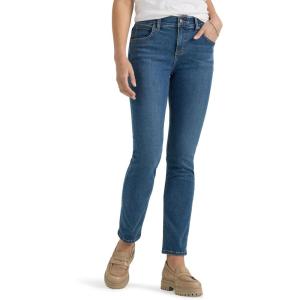 Lee Womens Ultra Lux Comfort with Flex Motion Slim Straight Jean with Ever Fit(Power Struggle)