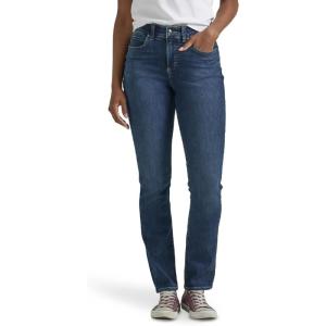 Lee Womens Ultra Lux Comfort with Flex Motion Straight Leg Jean(Greet the Day)