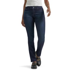 Lee Womens Ultra Lux Comfort with Flex Motion Straight Leg Jean(Niagara)