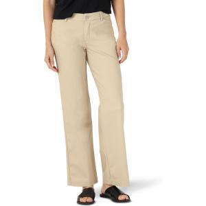 Lee Women’s Ultra Lux Comfort with Flex Motion Trouser Pant(Bungalow Khaki)