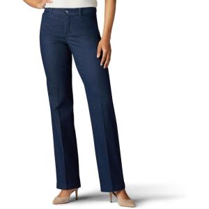 Lee Women’s Ultra Lux Comfort with Flex Motion Trouser Pant(Indigo Rinse)