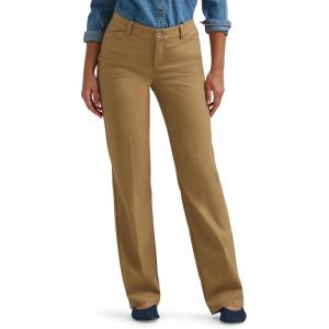 Lee Women’s Ultra Lux Comfort with Flex Motion Trouser Pant(Khaki)