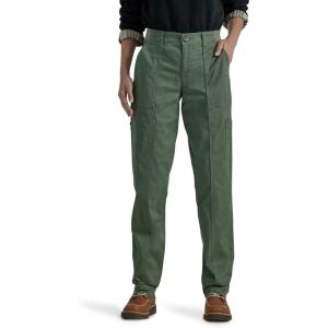Lee Womens Ultra Lux Comfort with Flex-to-go Utility Pant(Olive Grove)