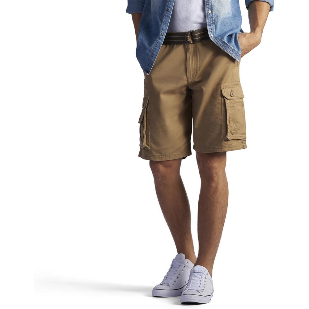 imageMens Dungarees New Belted Wyoming Cargo ShortBourbon