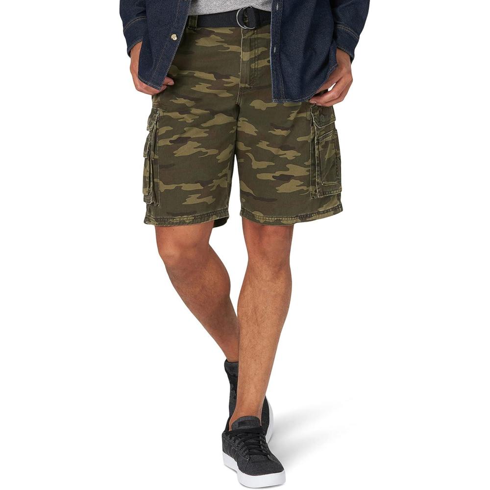 imageMens Dungarees New Belted Wyoming Cargo ShortCombat Camo