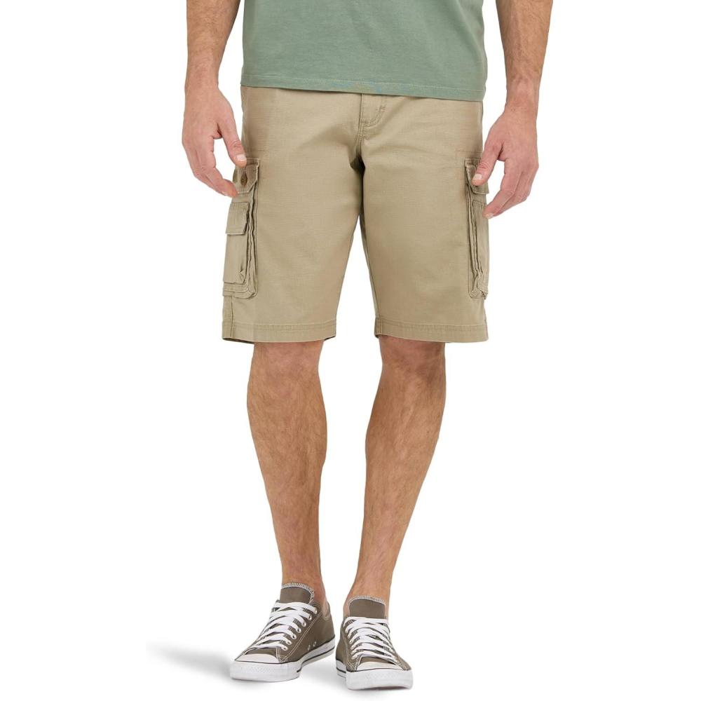 imageMens Dungarees New Belted Wyoming Cargo ShortKc Khaki Ripstop