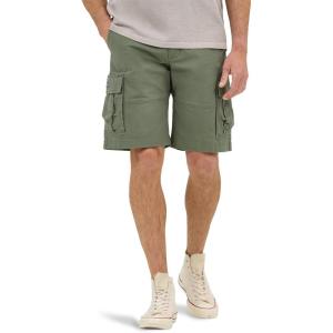 Lee Mens Extreme Motion Carolina Cargo Short(Olive Grove Ripstop)