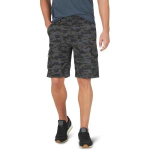 Lee Mens Extreme Motion Crossroad Cargo Short(Black Camo)