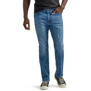 Lee Mens Extreme Motion Regular Straight Jean(Space Iris)