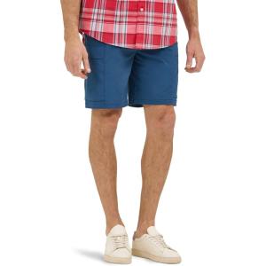 Lee Mens Extreme Motion Synthetic Ripstop Cargo Short(Orion Blue)