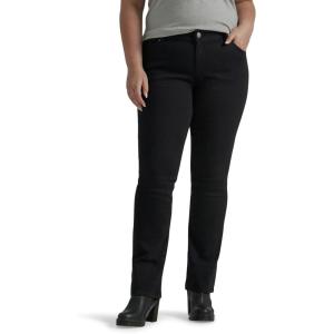 Lee Women’s Legendary Mid Rise Bootcut Jean(Black)