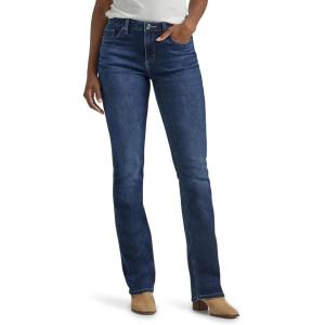 Lee Women’s Legendary Mid Rise Bootcut Jean(Rivers Edge)