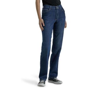 Lee Women’s Relaxed Fit Straight Leg Jean(Authentic Nordic)