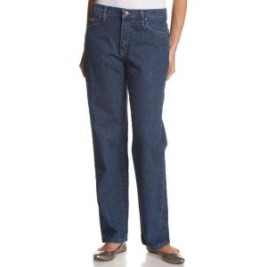 Lee Women’s Relaxed Fit Straight Leg Jean(Dark Stone)