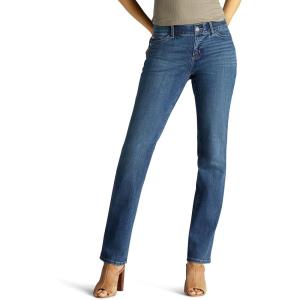 Lee Womens Ultra Lux Comfort with Flex Motion Straight Leg Jean(Rayne)