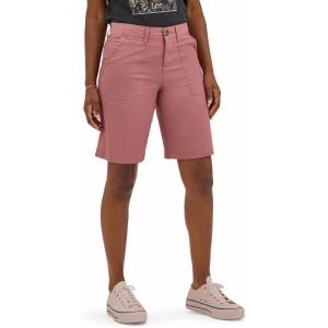 Lee Womens Ultra Lux Comfort with Flex-to-go Utility Bermuda Short(Henna)