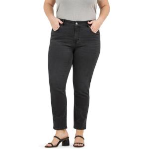 Lee womens Plus Size Legendary 26 Straight Crop Jean(Dark Tale)