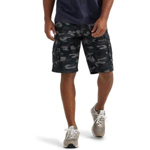 Men’s Dungarees New Belted Wyoming Cargo Short(Black Stokes Camo)