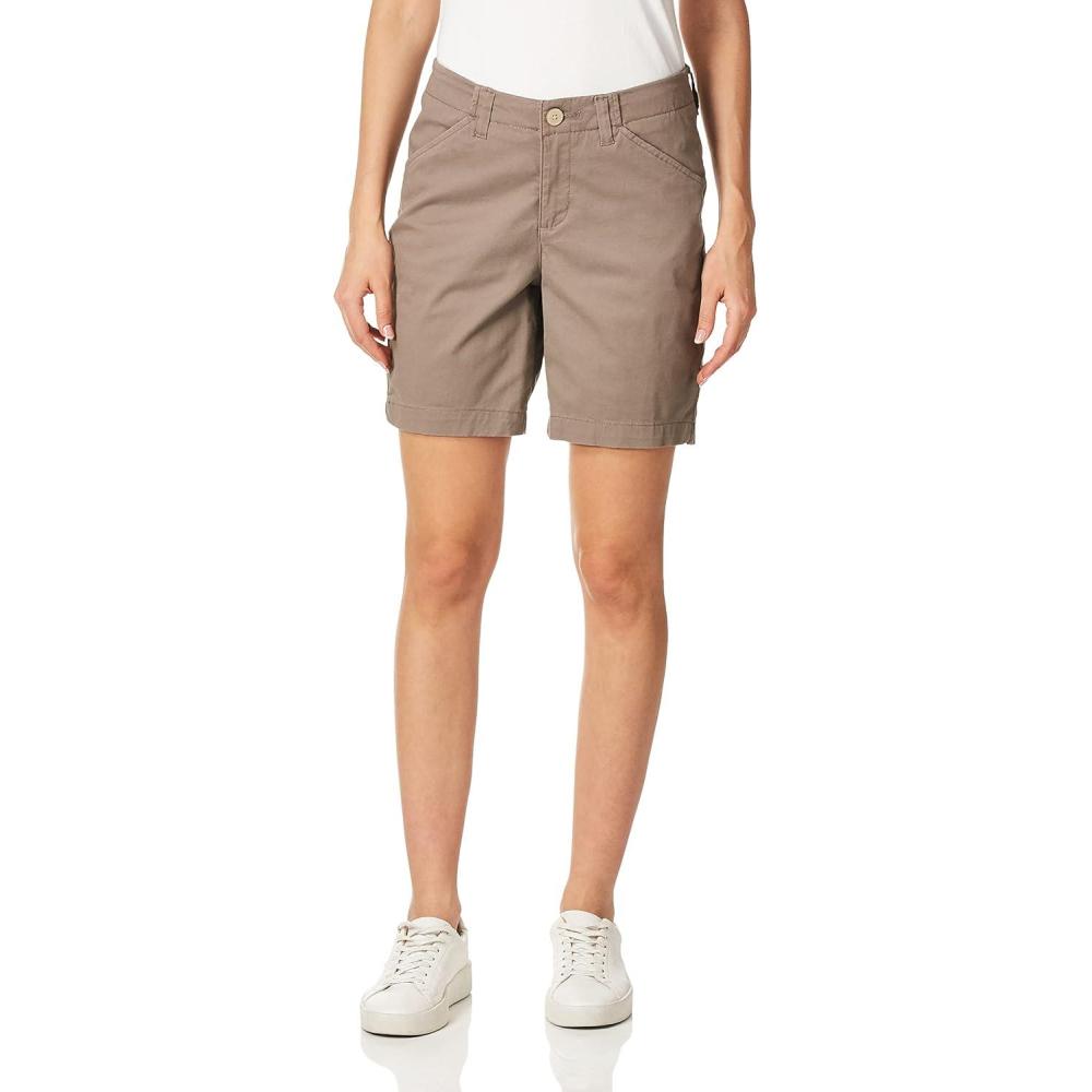imageLee Womens Legendary 7quot Chino WalkshortCanteen