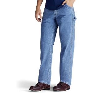 Lee Men’s Loose Fit Straight Leg Carpenter Jean(Retro Stone)