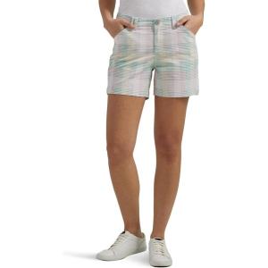 Lee Womens Legendary 5″ Chino Short(Muted Rainbow Plaid)