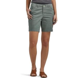 Lee Womens Legendary 7″ Chino Walkshort(Fort Green)