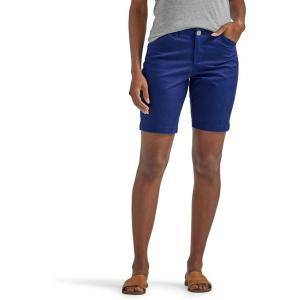 Lee Women’s Legendary 9″ Chino Bermuda Short(Medieval Blue)