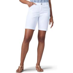Lee Women’s Legendary 9″ Chino Bermuda Short(White)