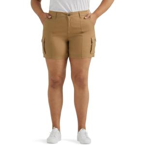 Lee Womens Ultra Lux Comfort with Flex-to-go Cargo Short(Settler Tan)